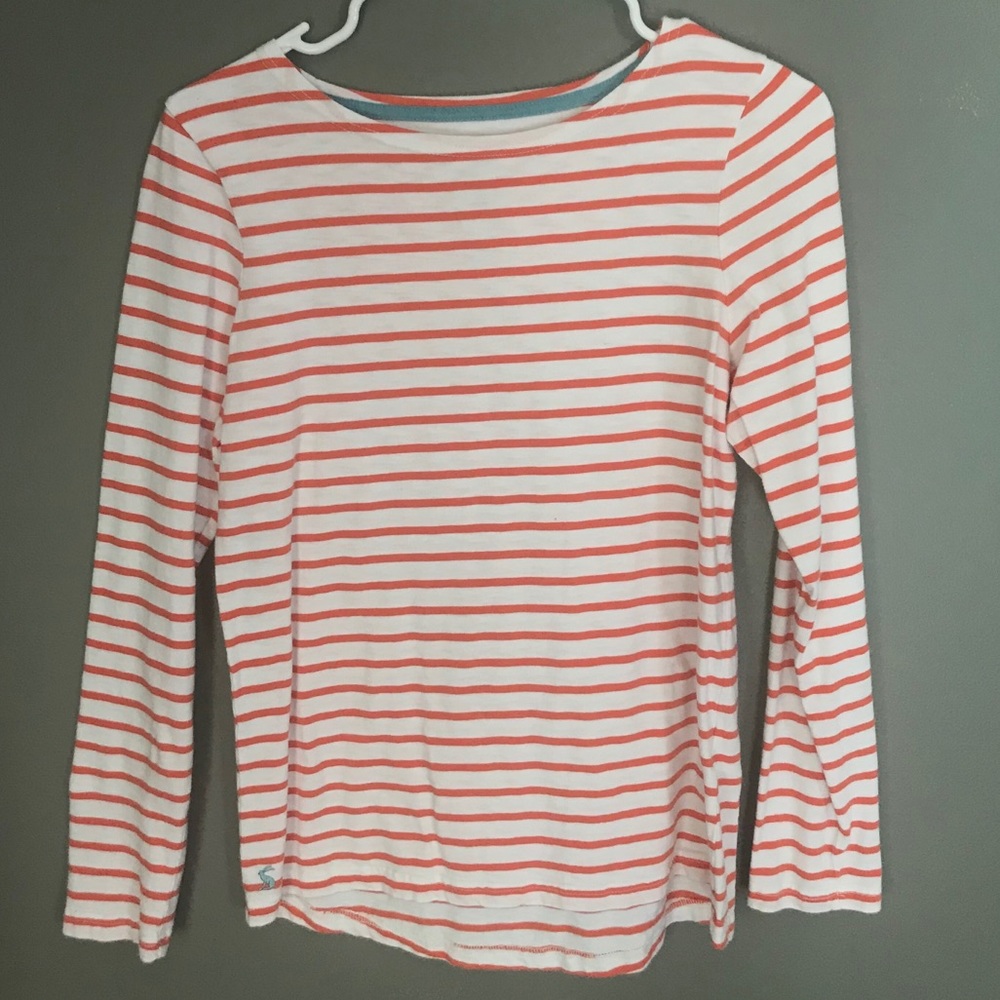 Joules Size 6 Striped Longsleeve T-shirt